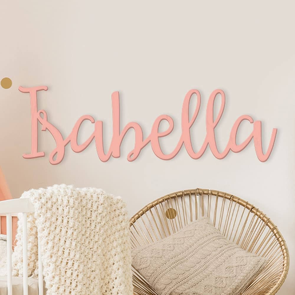 Personalised Custom Baby Name Sign