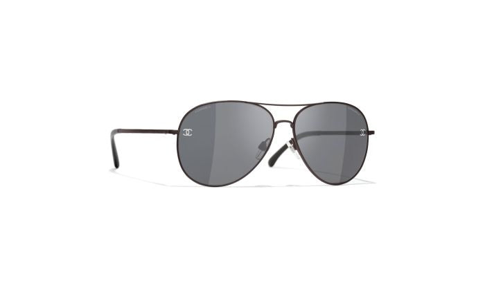 CHANEL PILOT AVIATOR SUNGLASSES