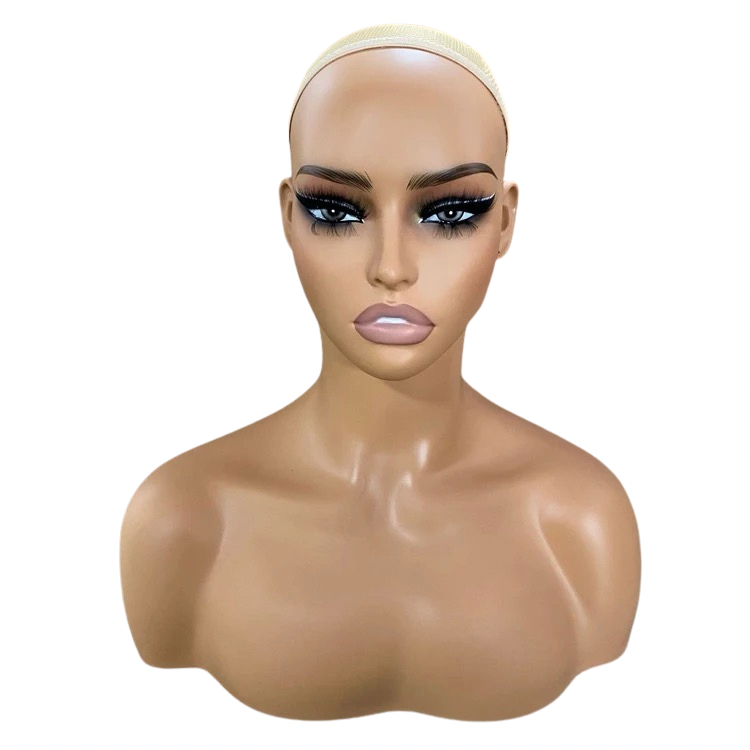 Realistic Pro Mannequin Head For Wig Sellers