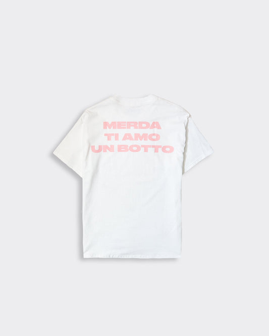 T-shirt Ti amo Bianca