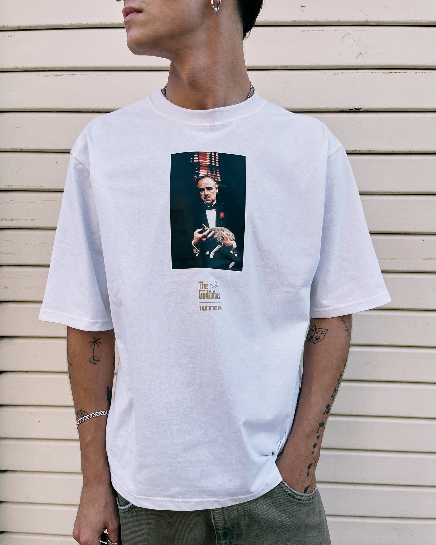 T-Shirt The Godfather Vito Tee Bianca