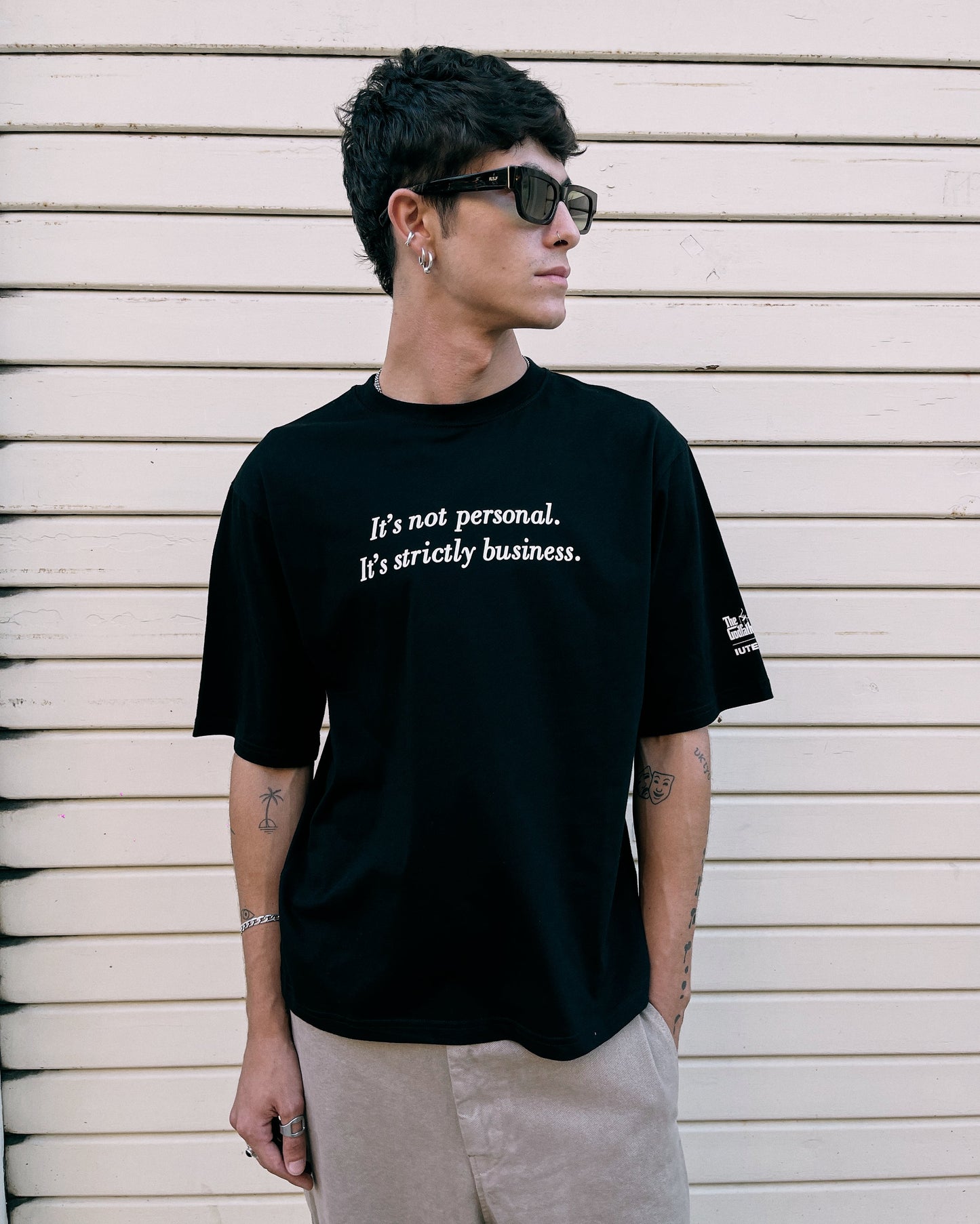 T-Shirt The Godfather Family Nera