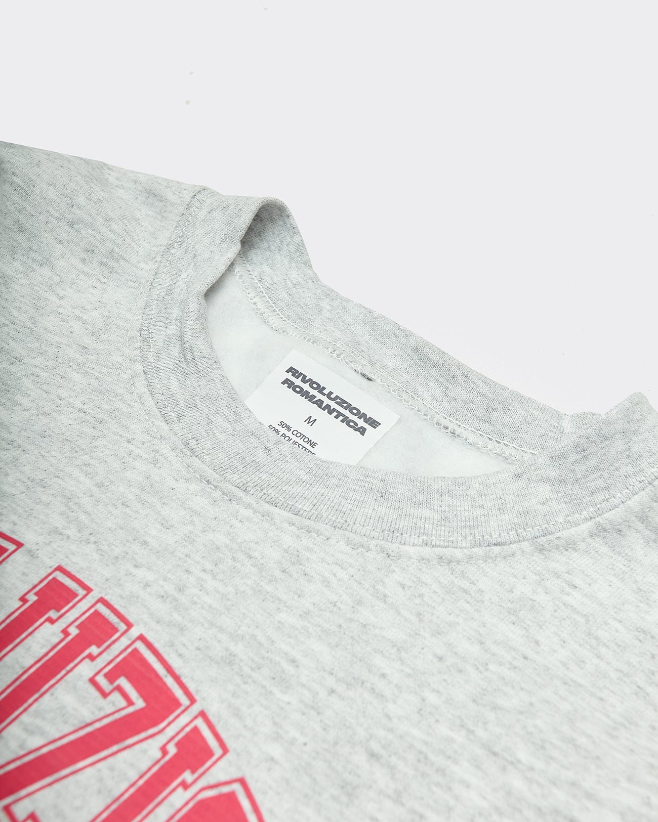 Felpa Girocollo Unicorn Grigia