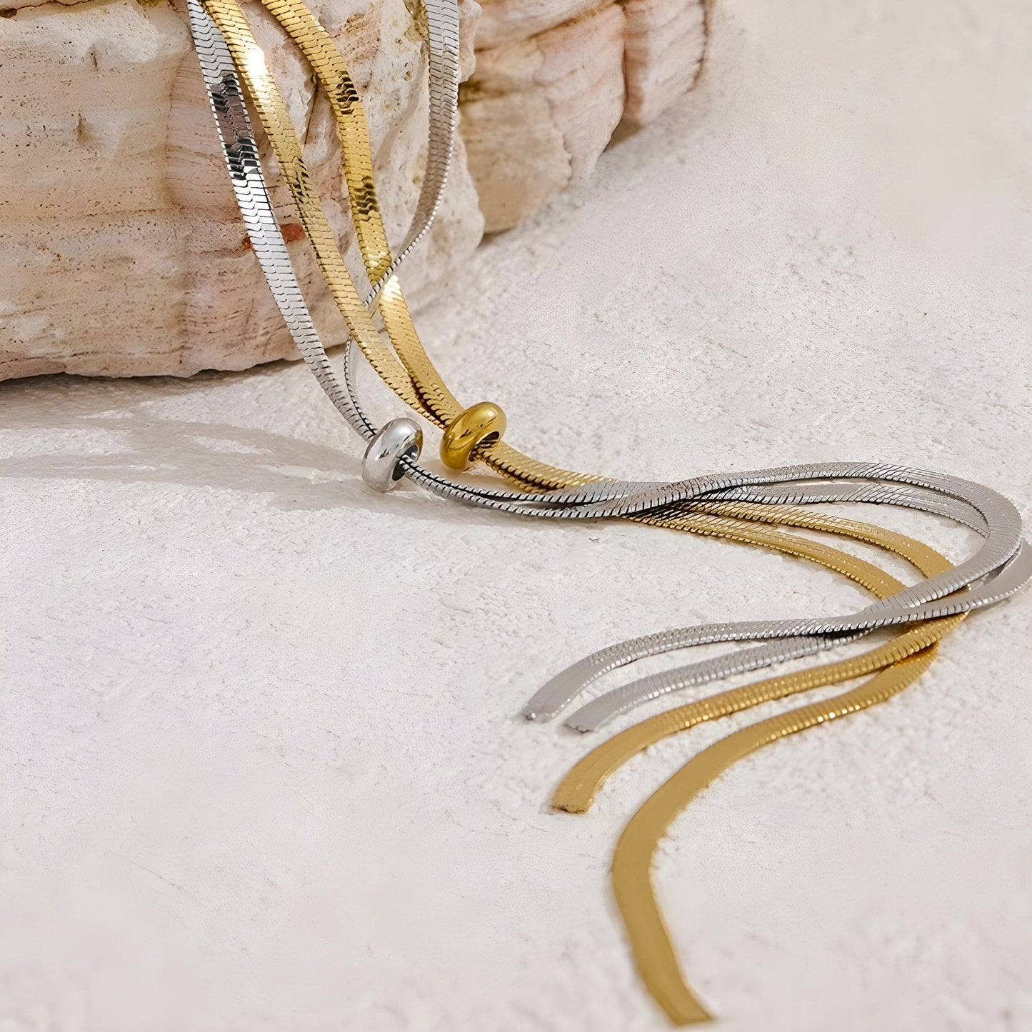 BEHI LINA long NECKLACE