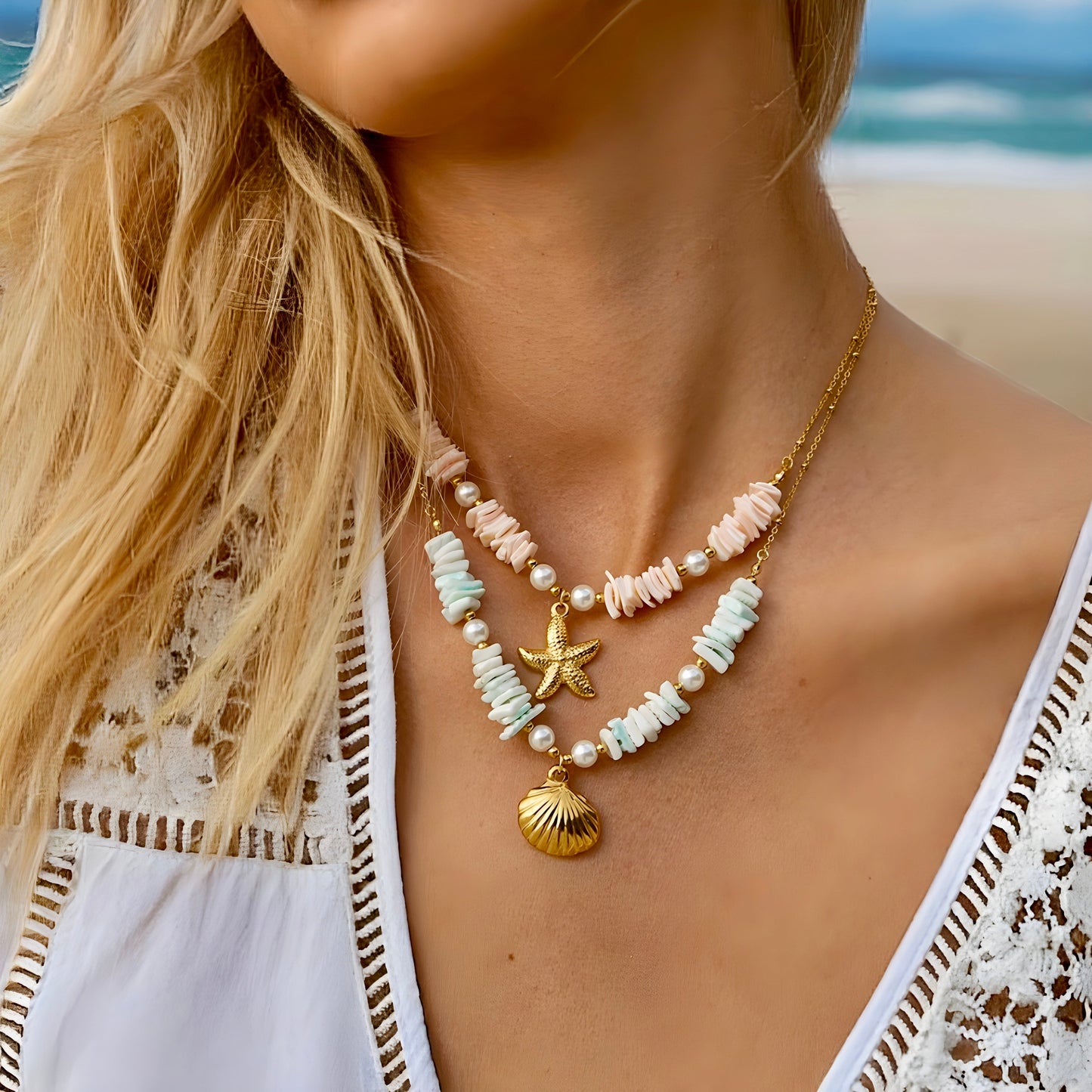 BEHI SHELL NECKLACE