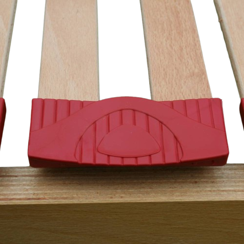 Rete a doghe universale in legno modello fissa con regolatori di rigidità e ammortizzatori alta 40 cm- Venere