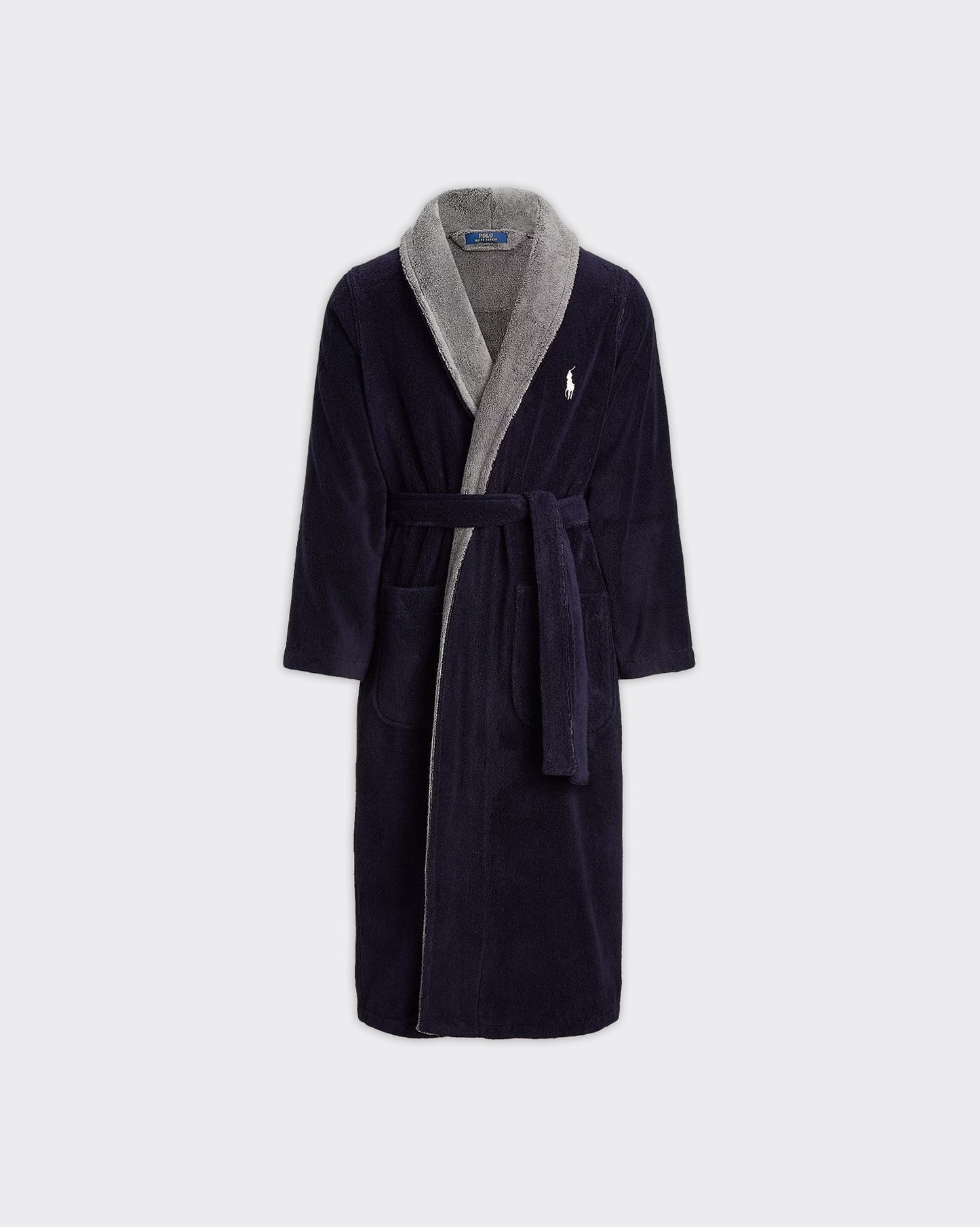 Accappatoio Cruise Back Logo Blu