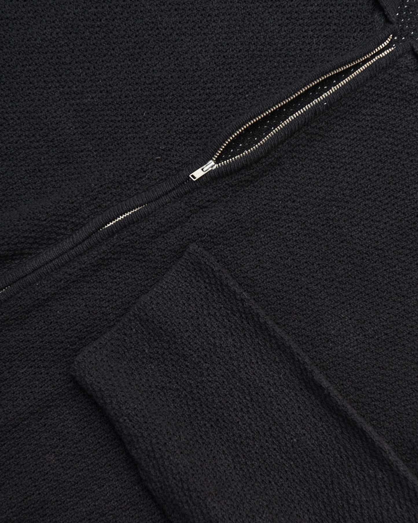 Cardigan Knit Zip Mazar Nero