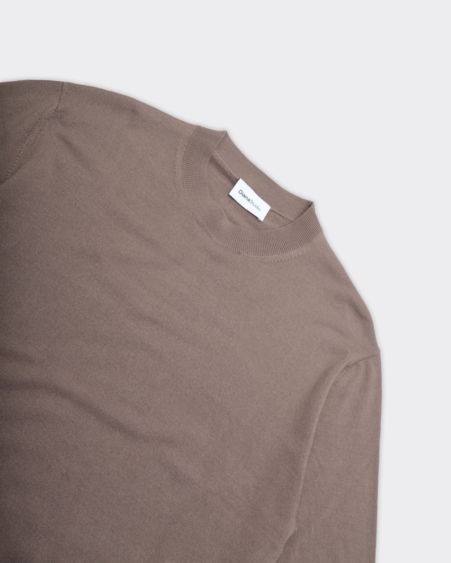 Maglia Crewneck Knit Taupe