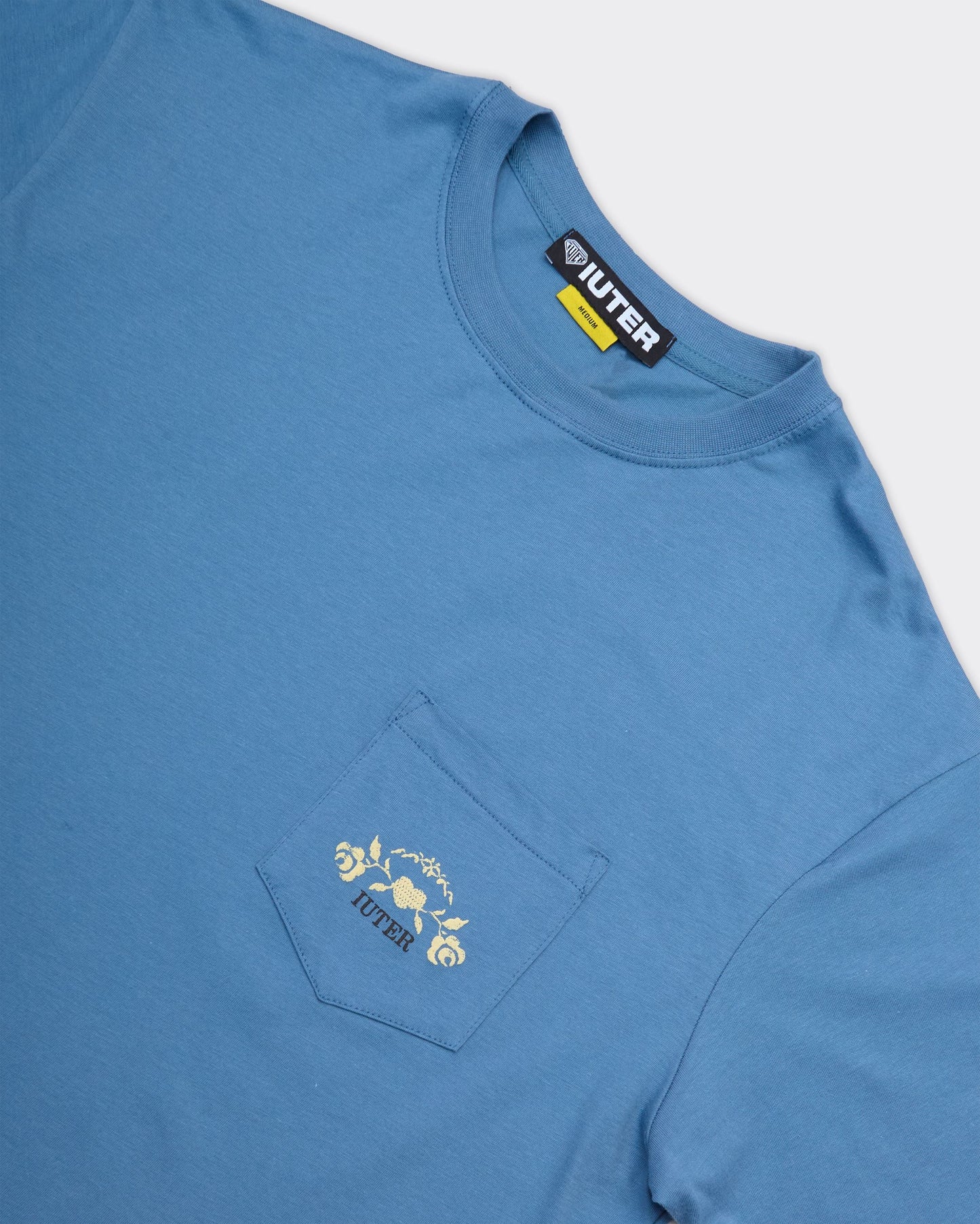 T-Shirt Floral Pocket Stormy