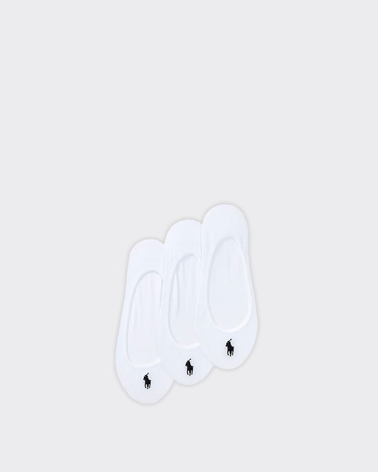 Calze Liner No Show 3 Pack Bianche