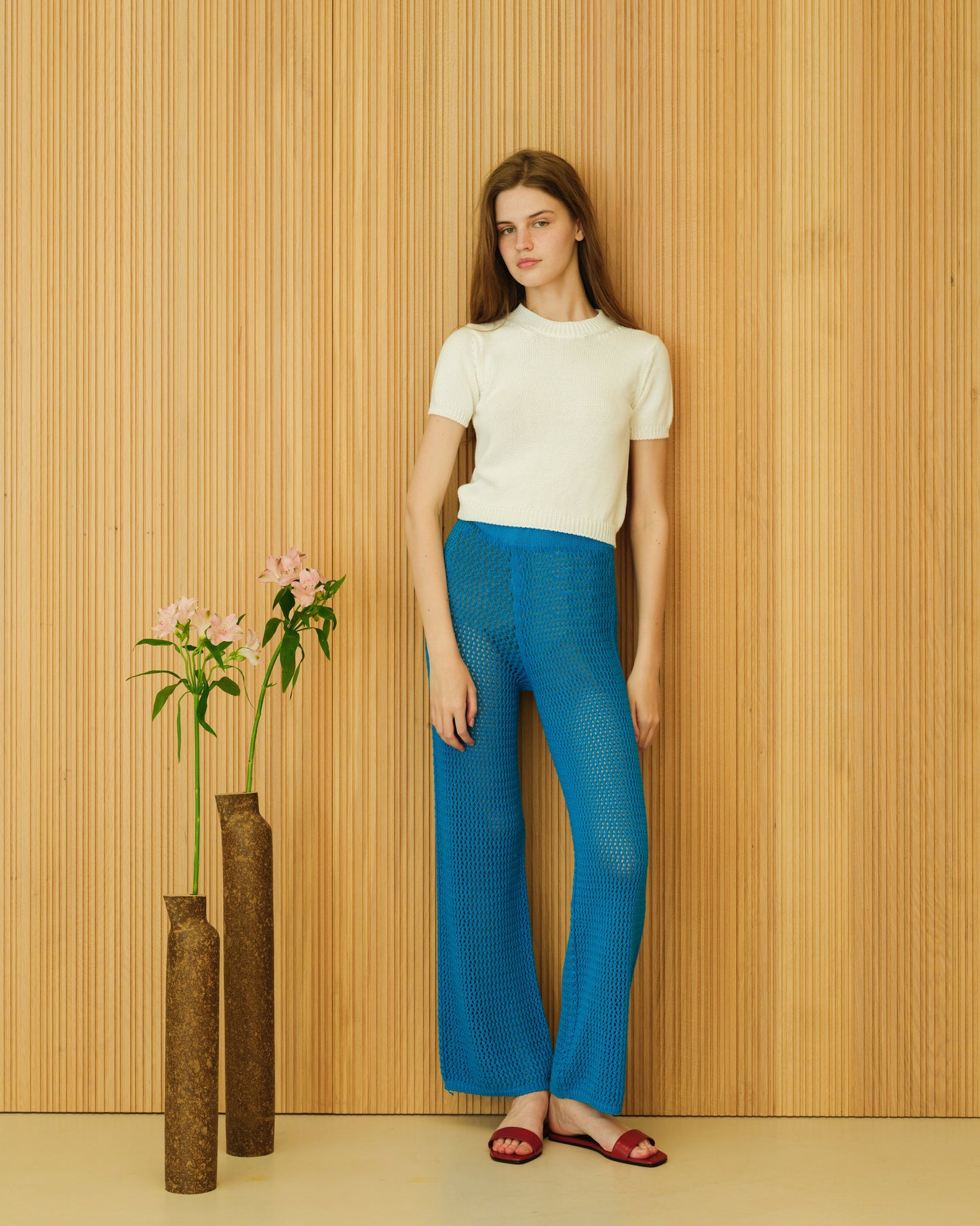 Fine Cotton Crochet Pants