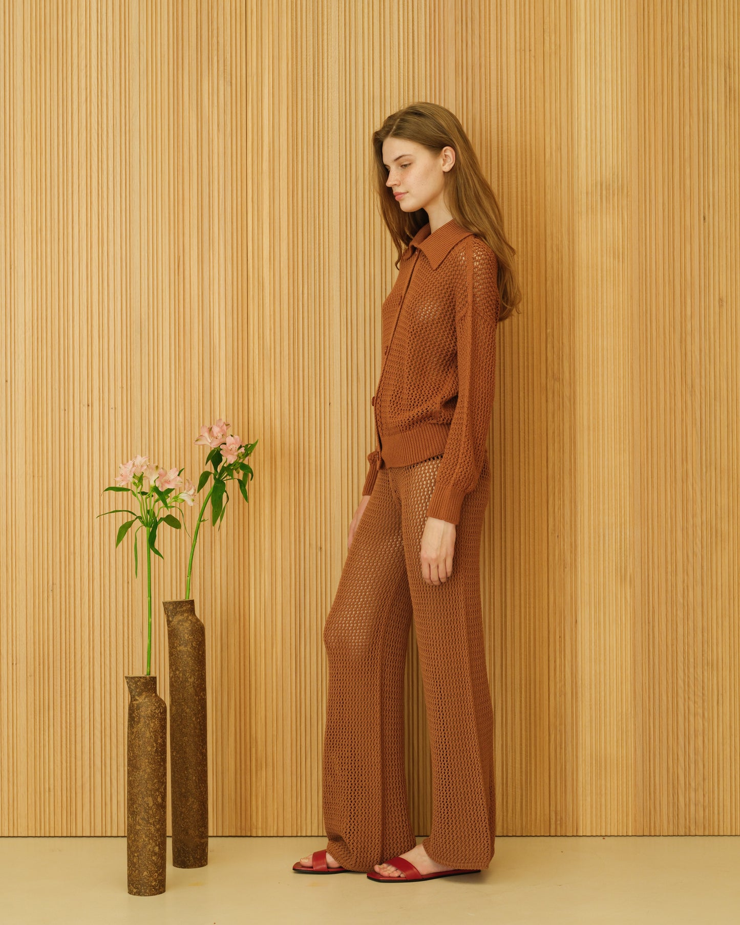 Fine Cotton Crochet Pants