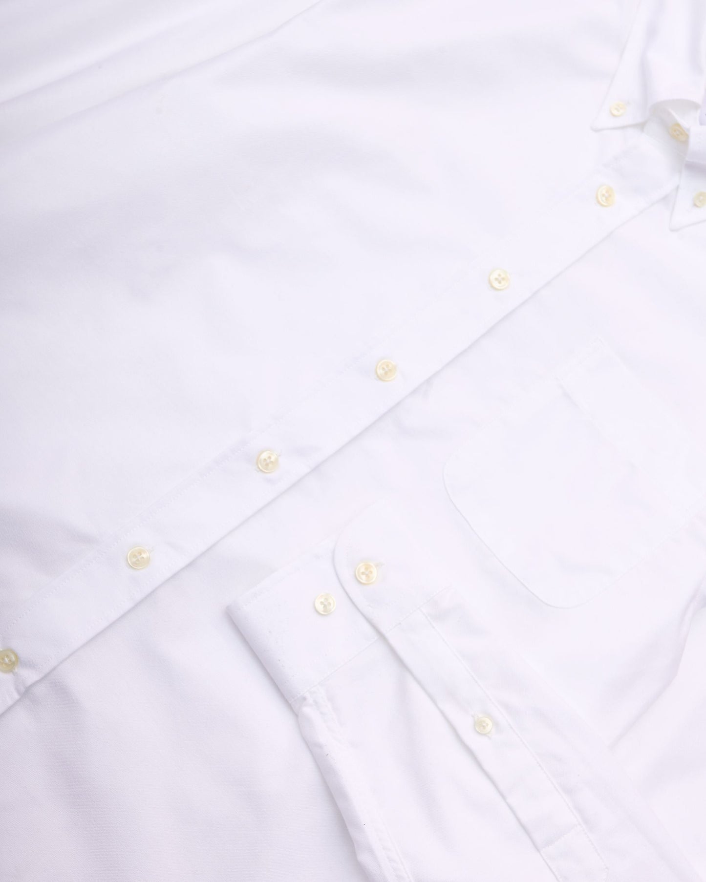 Camicia Whaleback Button Down Bianca