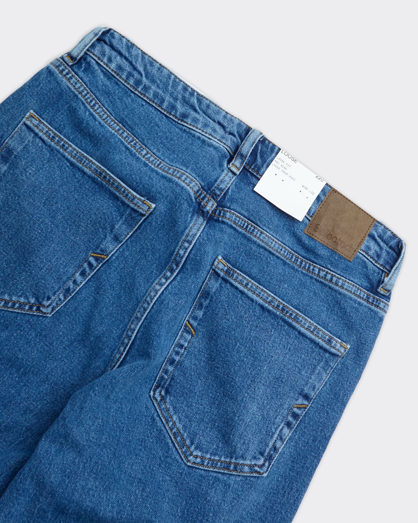 Jeans Loose Ben Kori Denim Medium Blu