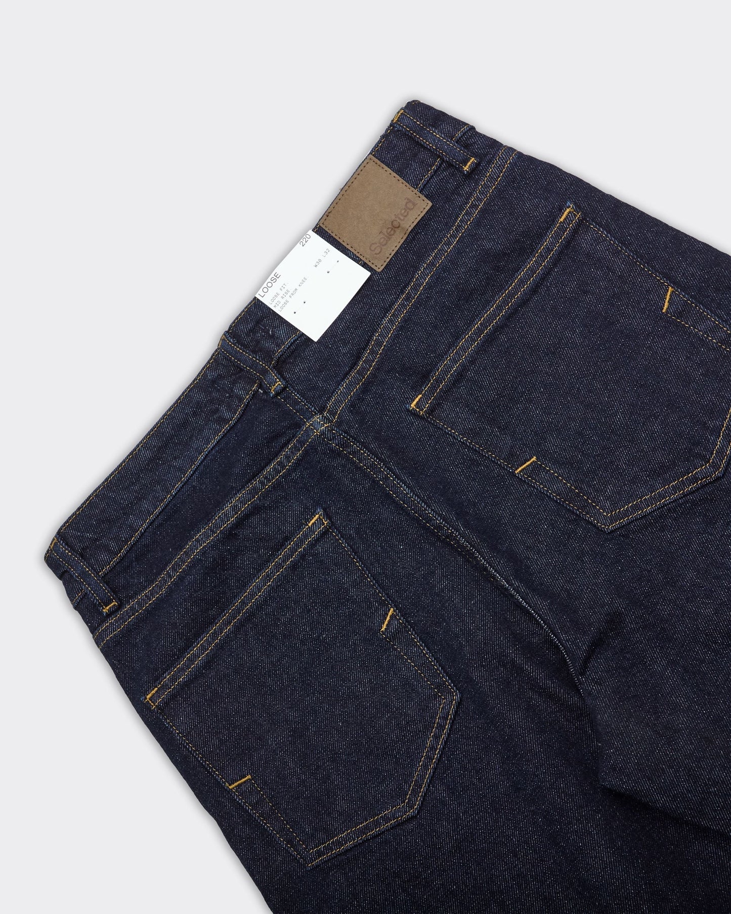 Jeans Loose Ben Kori Dark Blue Denim