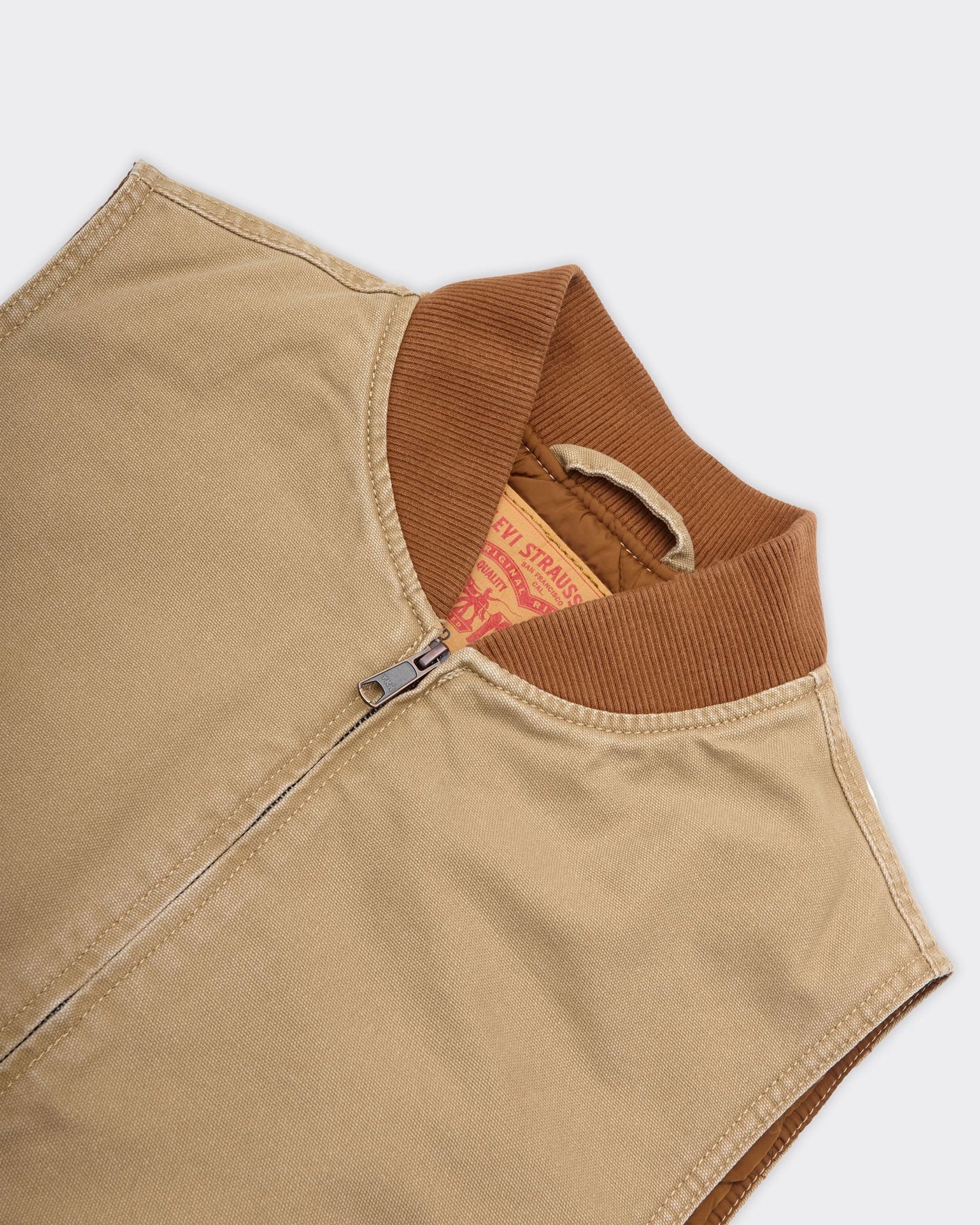 Vest Sansome 'Tiger's Eye' Marrone