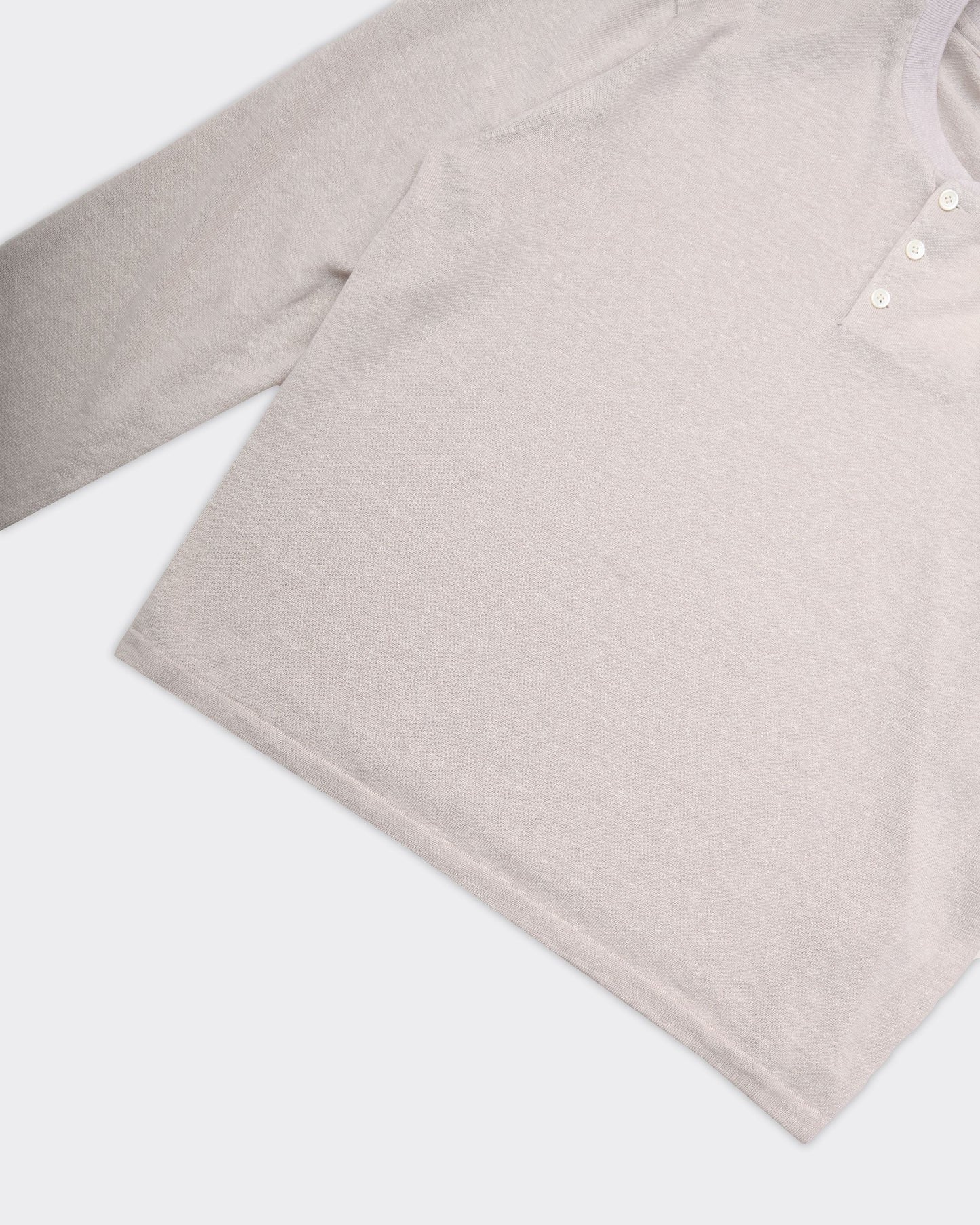 Longsleeve Linen And Wool Oatmeal