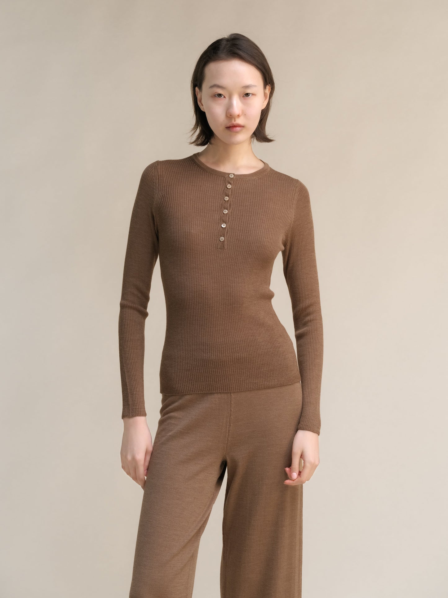 Extra Fine Merino Ribbed Fine Sweater