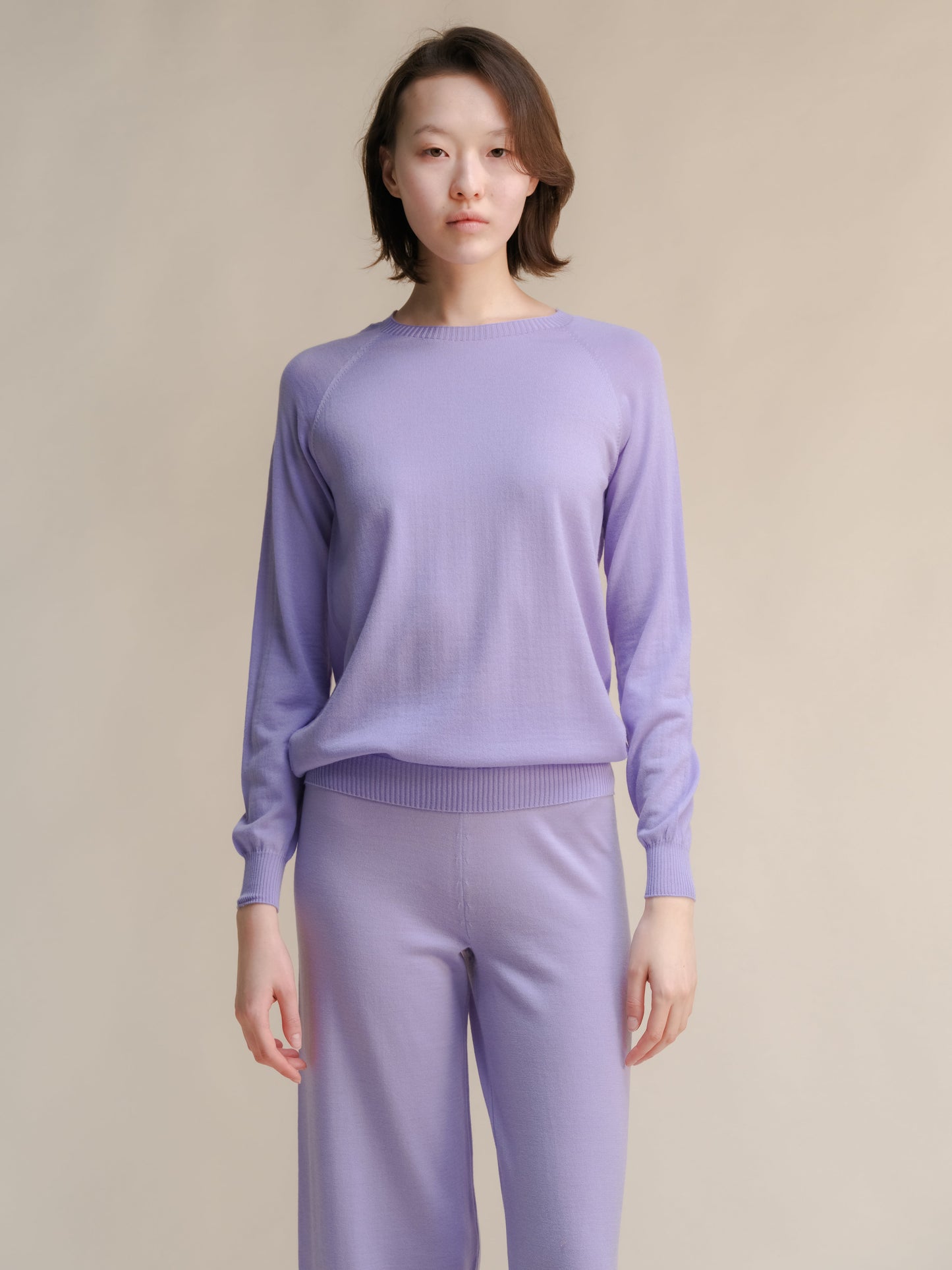Extra Fine Merino Wool Crewneck Sweater (3D-Knit)