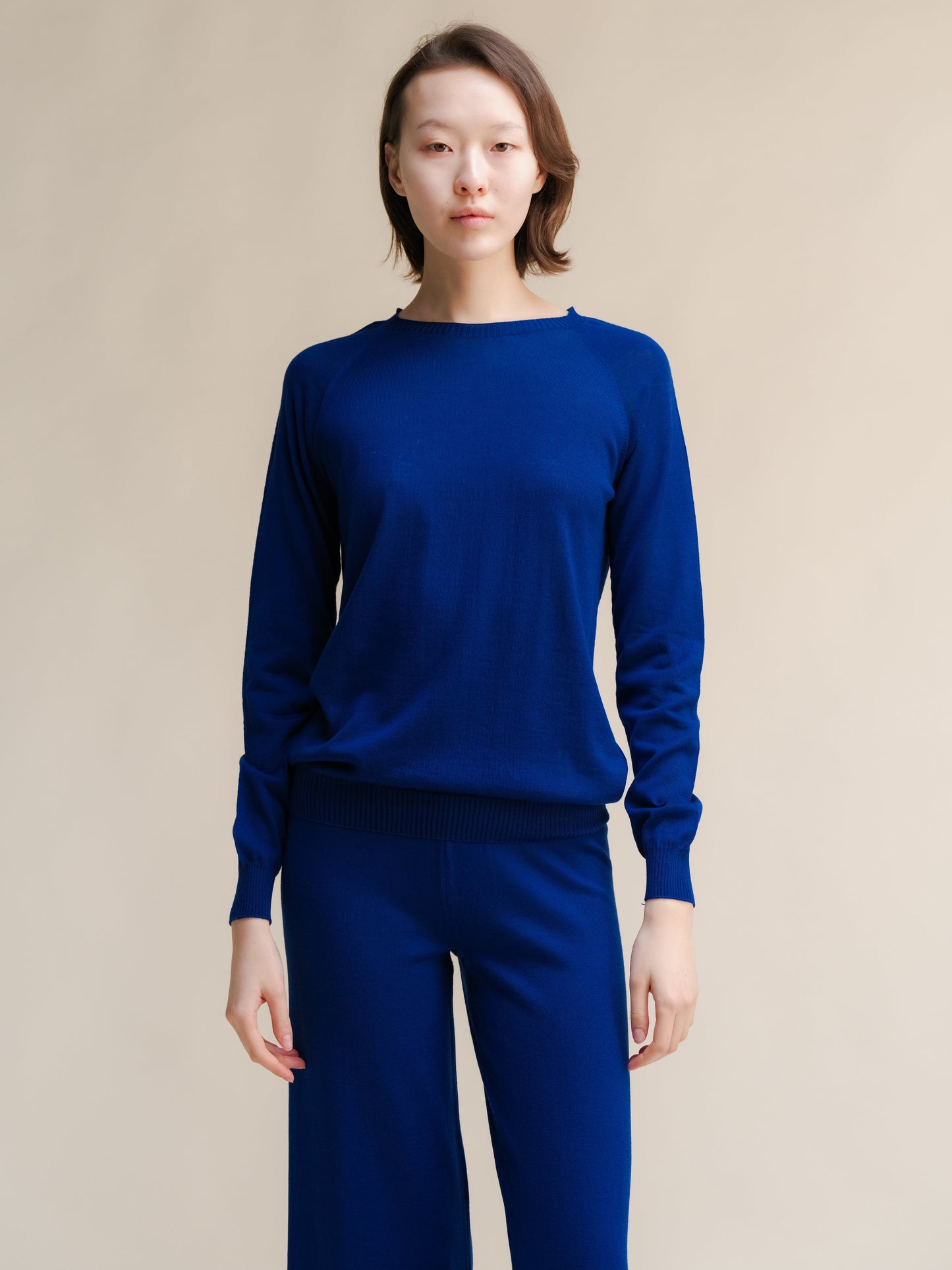 Extra Fine Merino Wool Crewneck Sweater (3D-Knit)