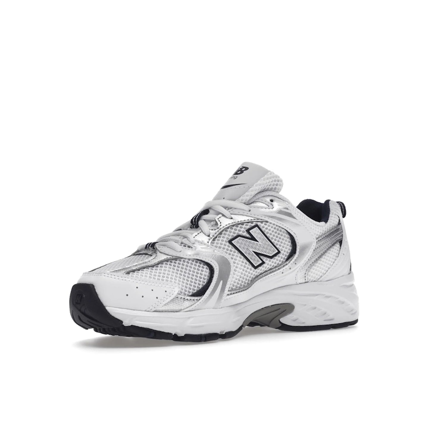 New Balance 530 White Silver Navy