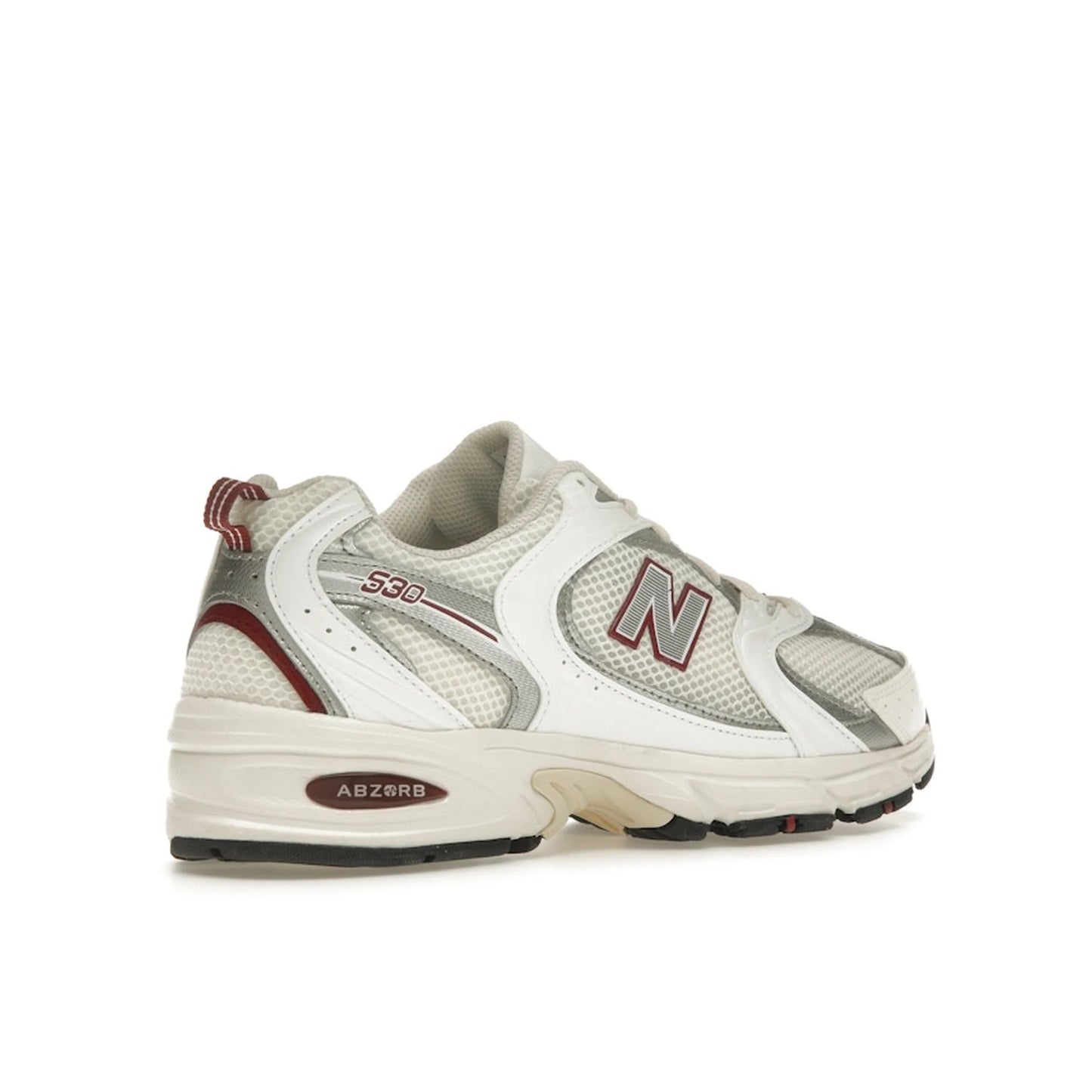 New Balance 530 Sea Salt Mercury Red