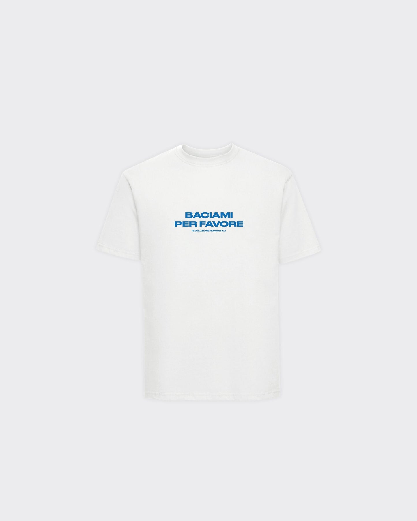 T-Shirt Baciami Per Favore Bianca