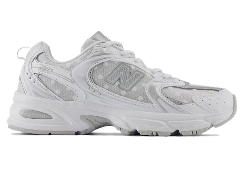 New Balance 530 Silver Metallic Polka Dots