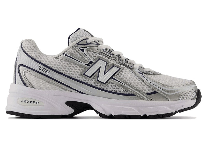 New Balance 740v2 White Shadow Grey Navy (GS)