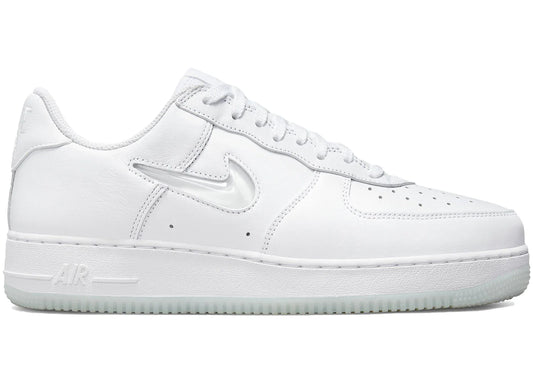 nike air force 1 low '07 retro color of the month jewel swoosh triple white