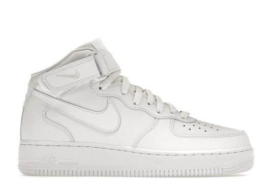 Nike Air Force 1 Mid Triple White (Women's)