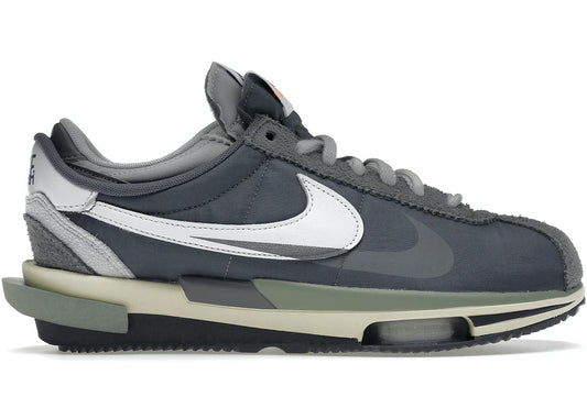 nike zoom cortez sp sacai iron grey