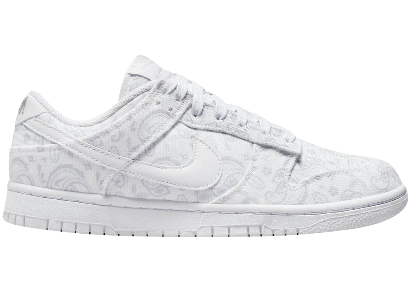 nike dunk low white paisley (w)