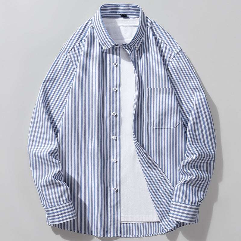 Camicia Oxford Uomo a Righe - Old Money®