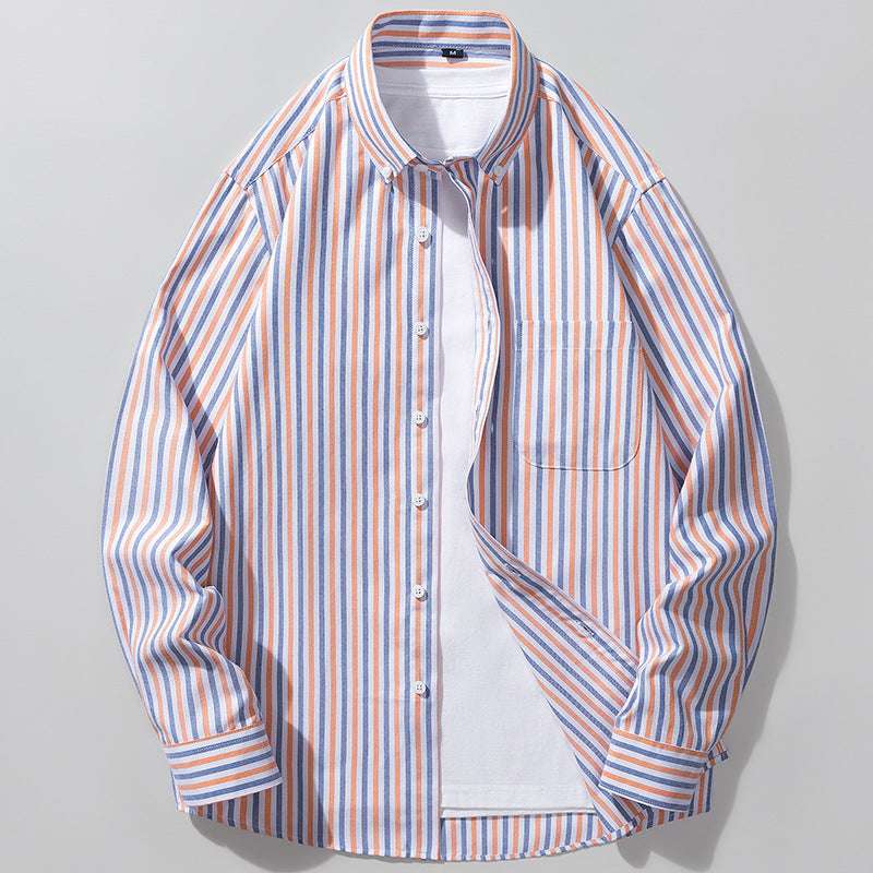 Camicia Oxford Uomo a Righe - Old Money®