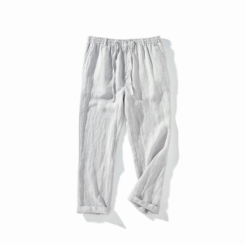 Pantaloni Lino Uomo - Old Money®