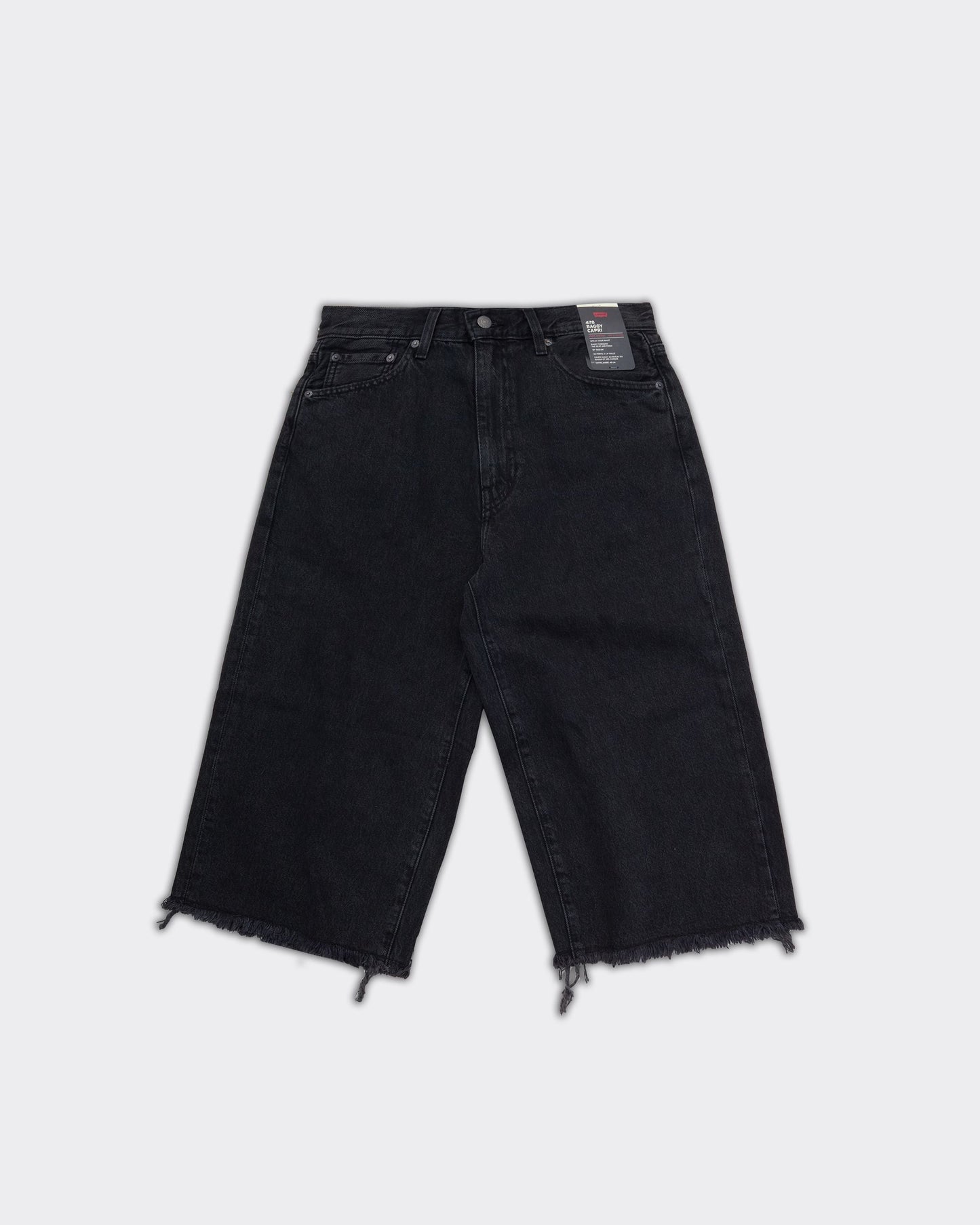 Short 478 Baggy Capri 'Just Business' Nero