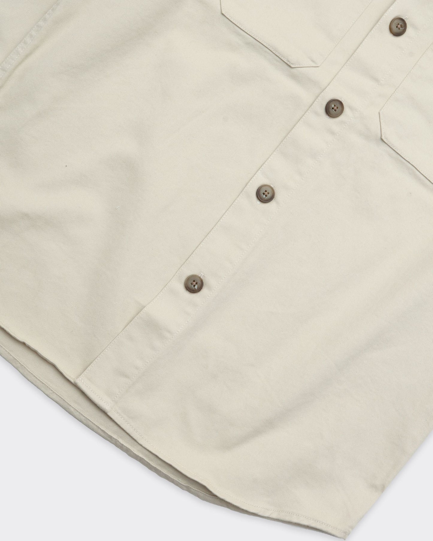 Camicia Overshirt Travis Twill Oatmeal