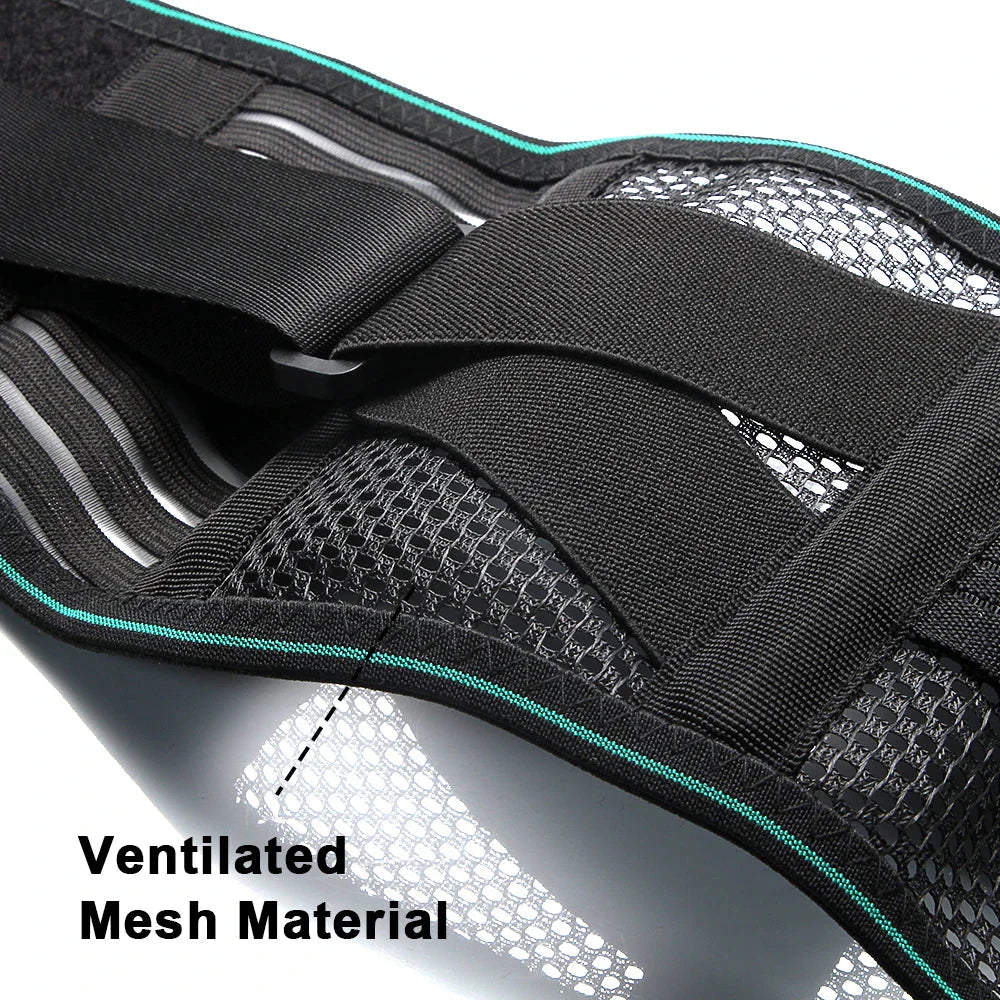 1PCS Back Brace Belt - Adjustable Lumbar Support for Lower Back Pain - Breathable, Comfortable,and Ideal for Work & Everyday Use