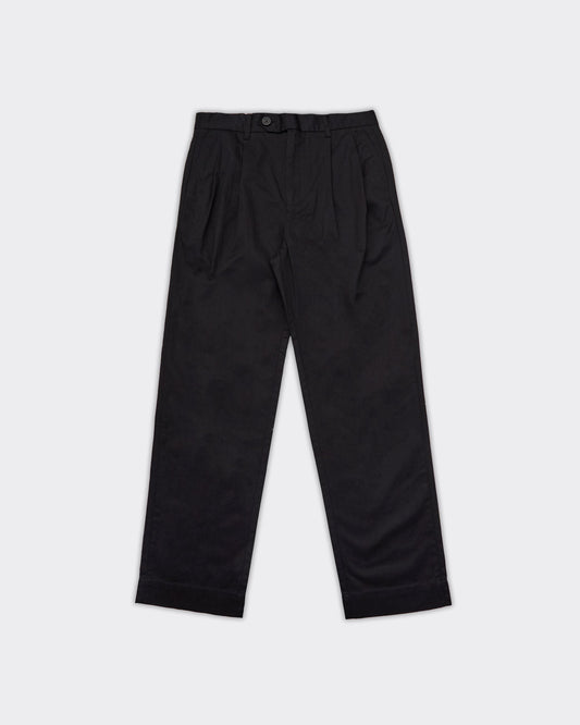 Pantalone Adam Pleat Loose Nero