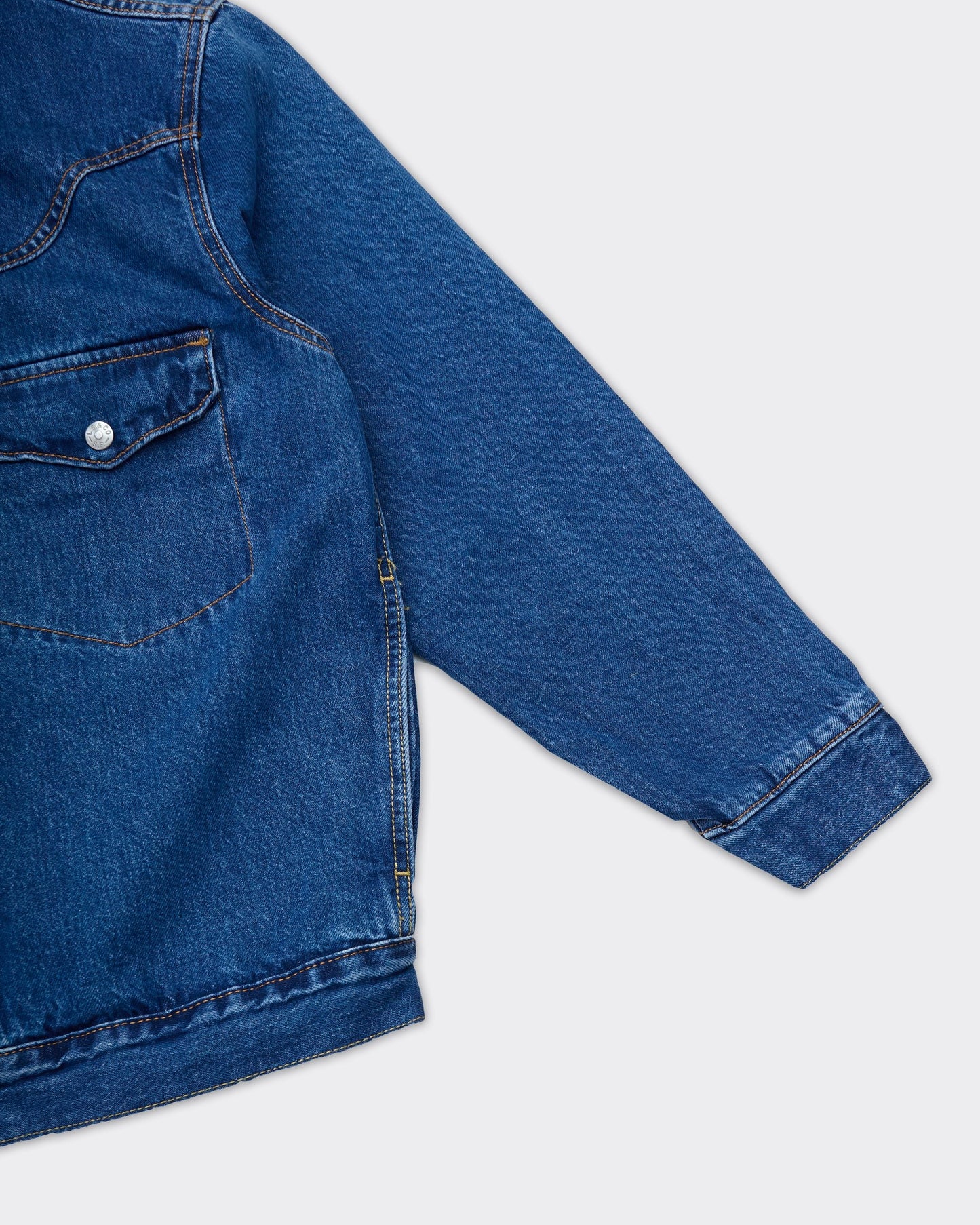 Giacca Jeans Western Shorthorn Dark Indigo