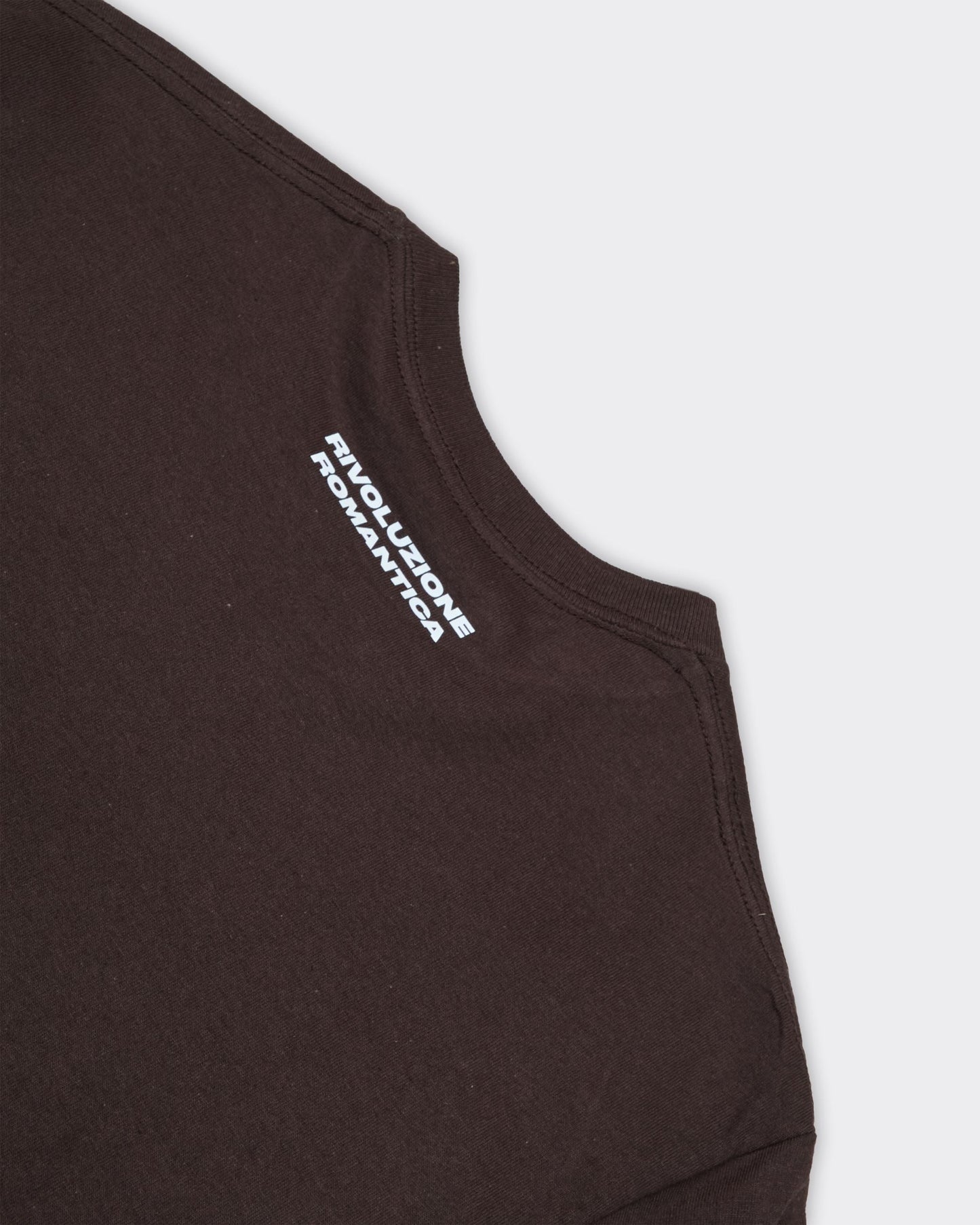 T-Shirt Io e Te e Due Dischi Marrone