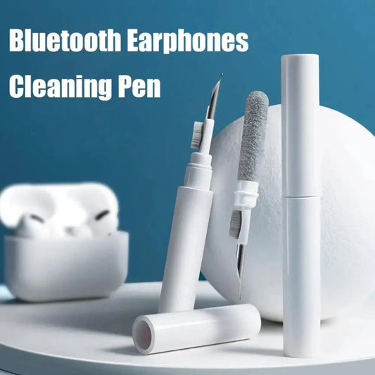 1pc Portable Bluetooth Earphone Plug Cleaning Tool Cleaning Set Dust Cleaning Pen Earphone Plug Cleaning Brush