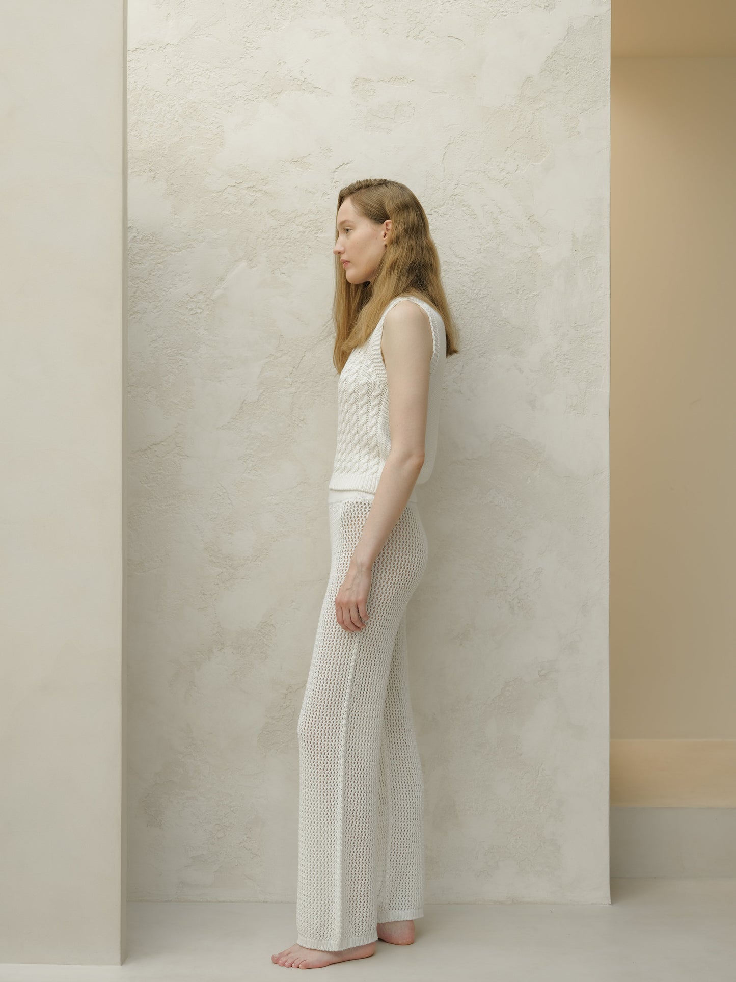 Fine Cotton Crochet Pants