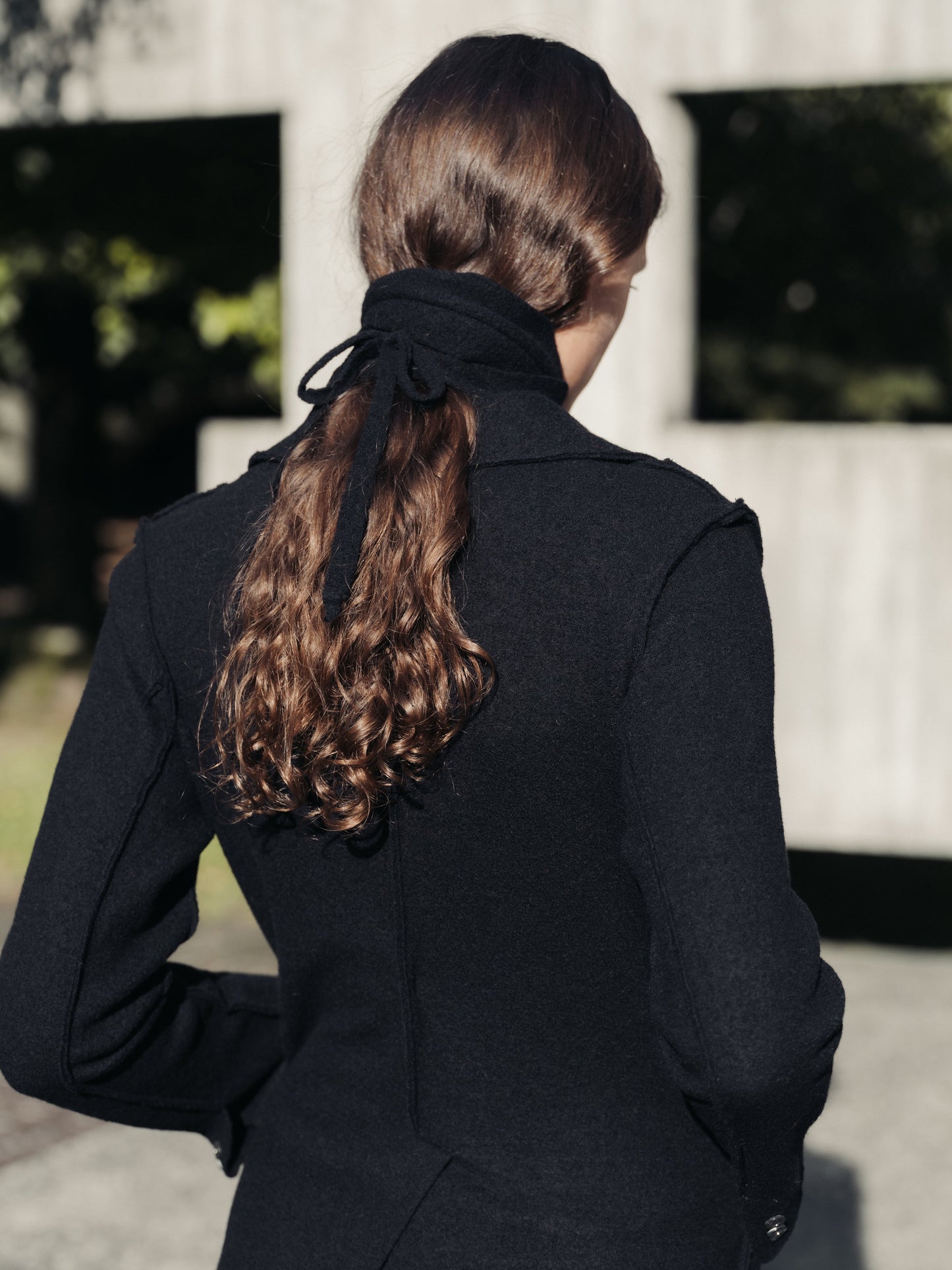 Boiled Wool Bar-Jacket