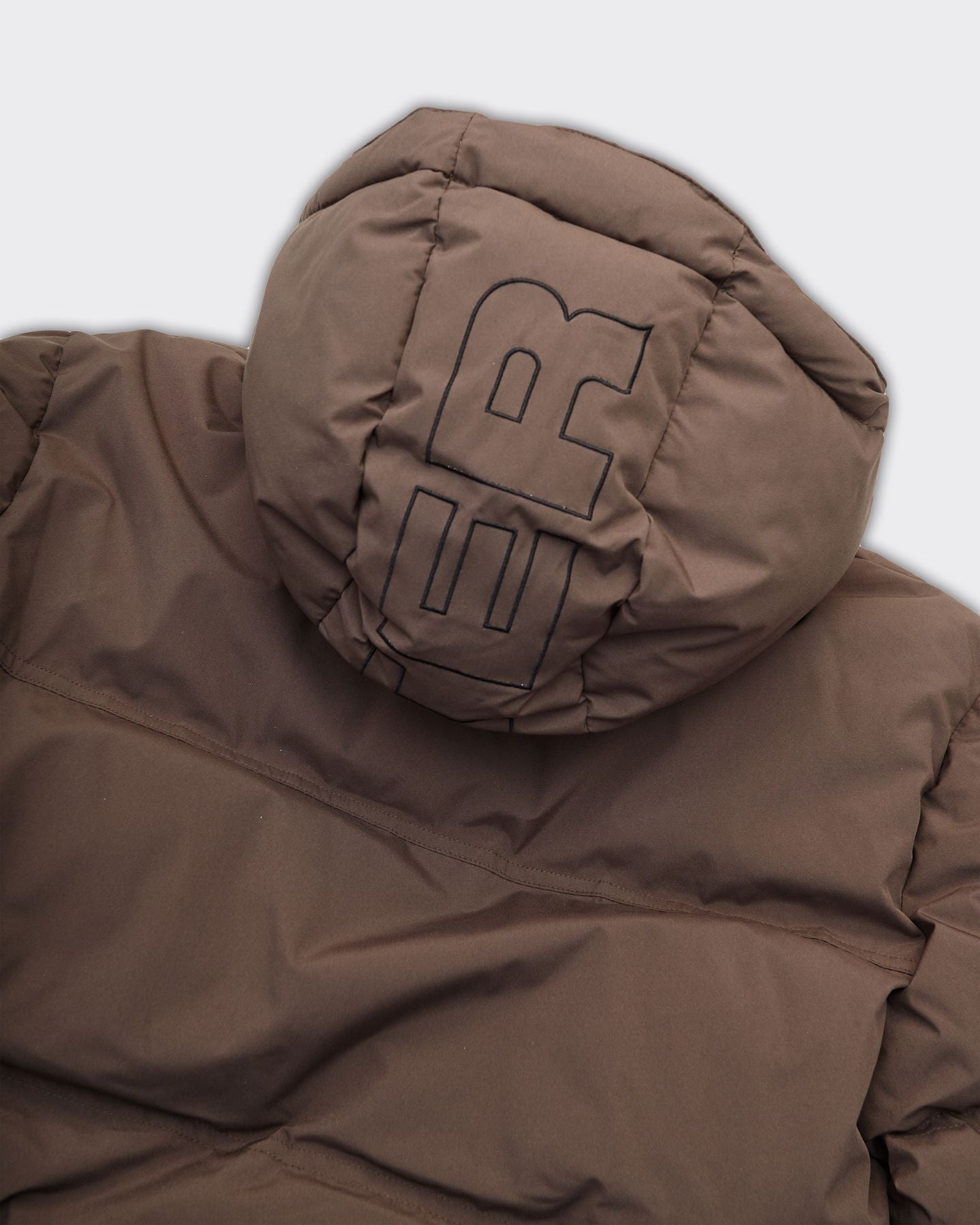 Giacca Puffer Marrone