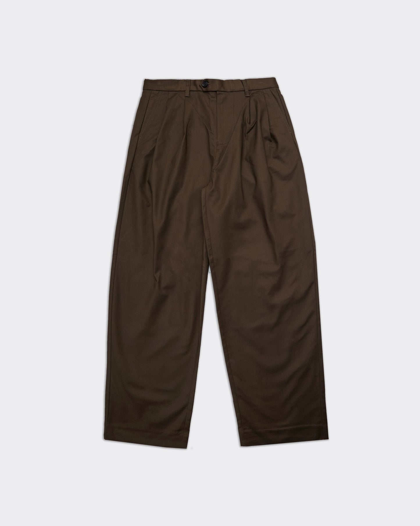Pantalone Pleat Adam Wide Demitasse