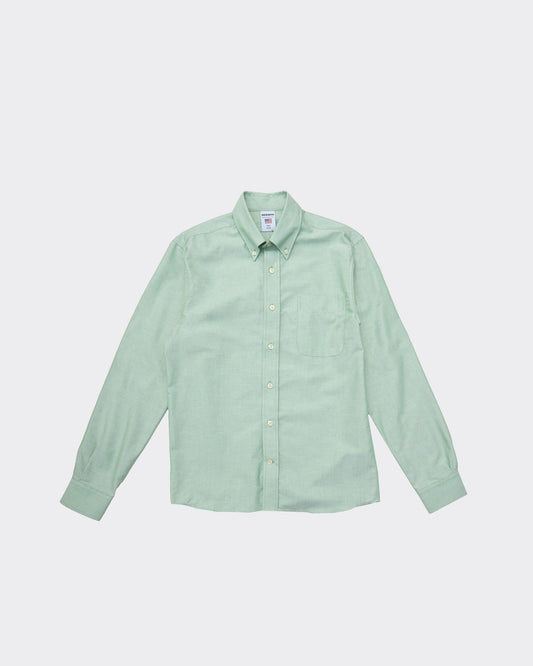 Camicia Whaleback Botton Down Verde