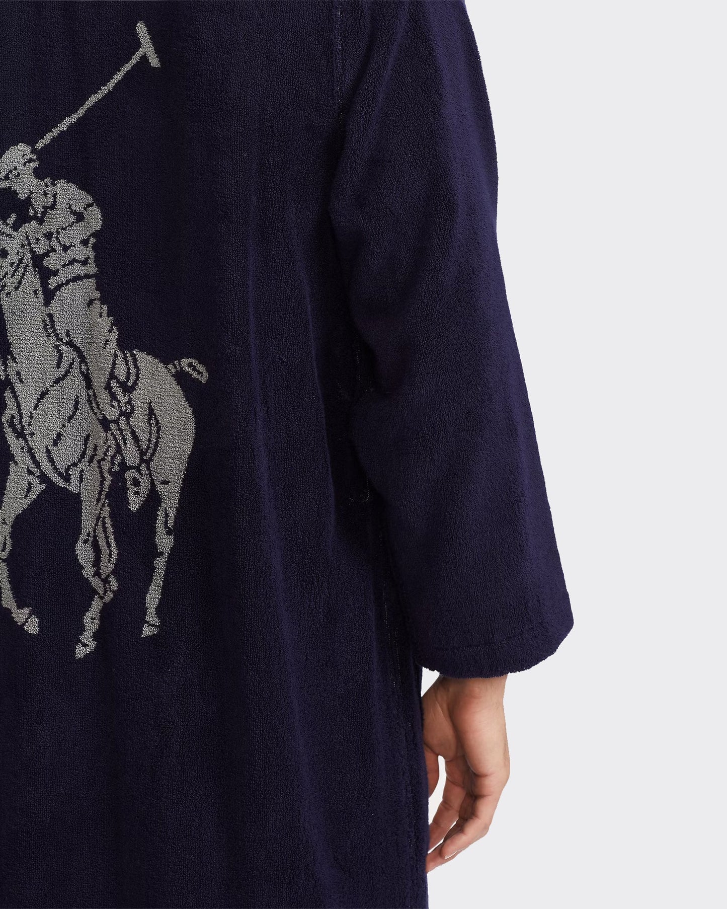 Accappatoio Cruise Back Logo Blu